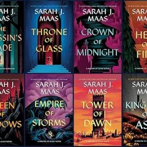 Cover of Throne of Glass Paperback Box Set - by Sarah J Maas (Paperback)
