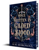Book cover for Once Written in Gilded Blood (Deluxe Edition)